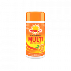 Minisun Monivitamiini Multi Appelsiini 90 tabl