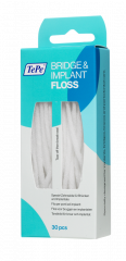 TePe Hammaslanka Bridge & Implant Floss 30 kpl