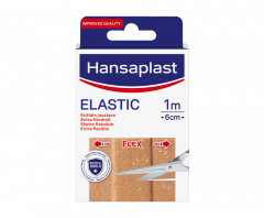 Hansaplast Elastic kangaslaastari ME10 10cmx6cm (2607) 10 kpl