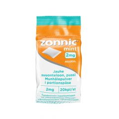 ZONNIC MINT 2 mg pussi suuonteloon 20 kpl