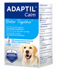 Adaptil Calm Holme liuos vaihtopullo 48 ml