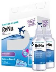 RENU MULTI-PURPOSE SOLUTION FLIGHT PACK 2X60 ML