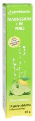 Apteekkarin Magnesium+ B6 poretabl  sitruuna 14 kpl